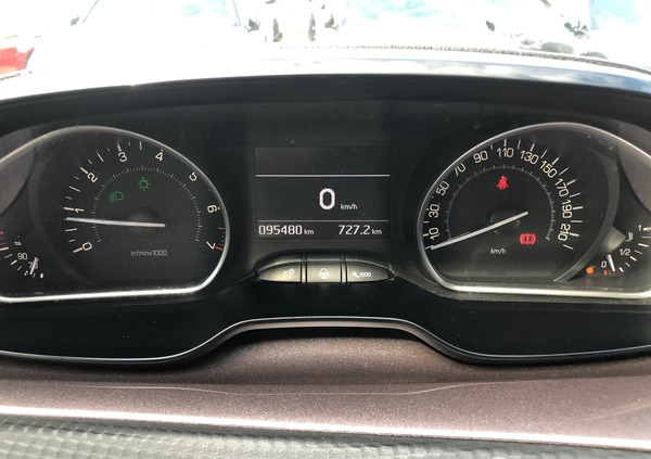 Peugeot 2008 cena 41000 przebieg: 95480, rok produkcji 2015 z Sośnicowice małe 781